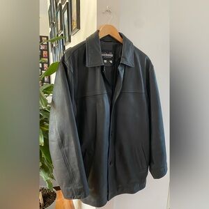 Manteau de cuir homme EXCHANGE by Irwin Bilerman Men's Leather Jacket